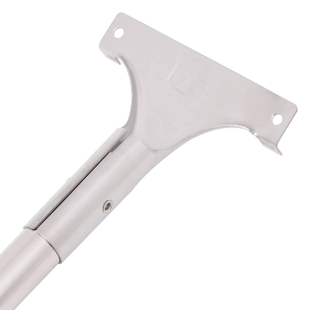 Wasserschieber mit Stielen 5 Stk. 60x122,5 cm Stahl und Gummi