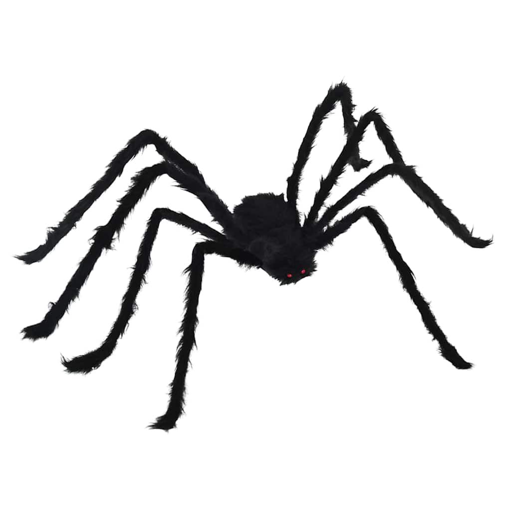 Halloween Spinnen Dekoration 3 pcs Schwarz 150 cm