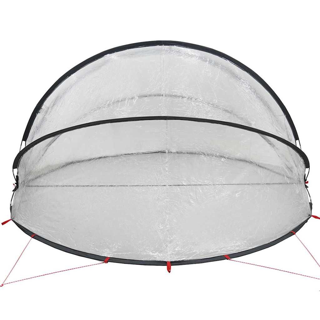 Pool-Dome 405 x 405 x 192 cm PVC Transparent