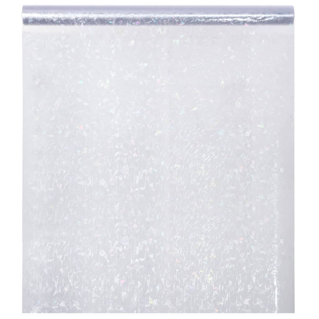 Fensterfolie Matt 3D Regenbogen-Muster 45x2000 cm PVC