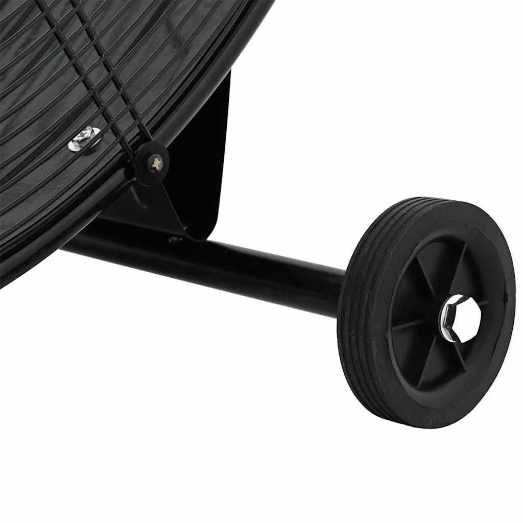 Trommelventilator Industriell 77 cm 187,7 W Schwarz