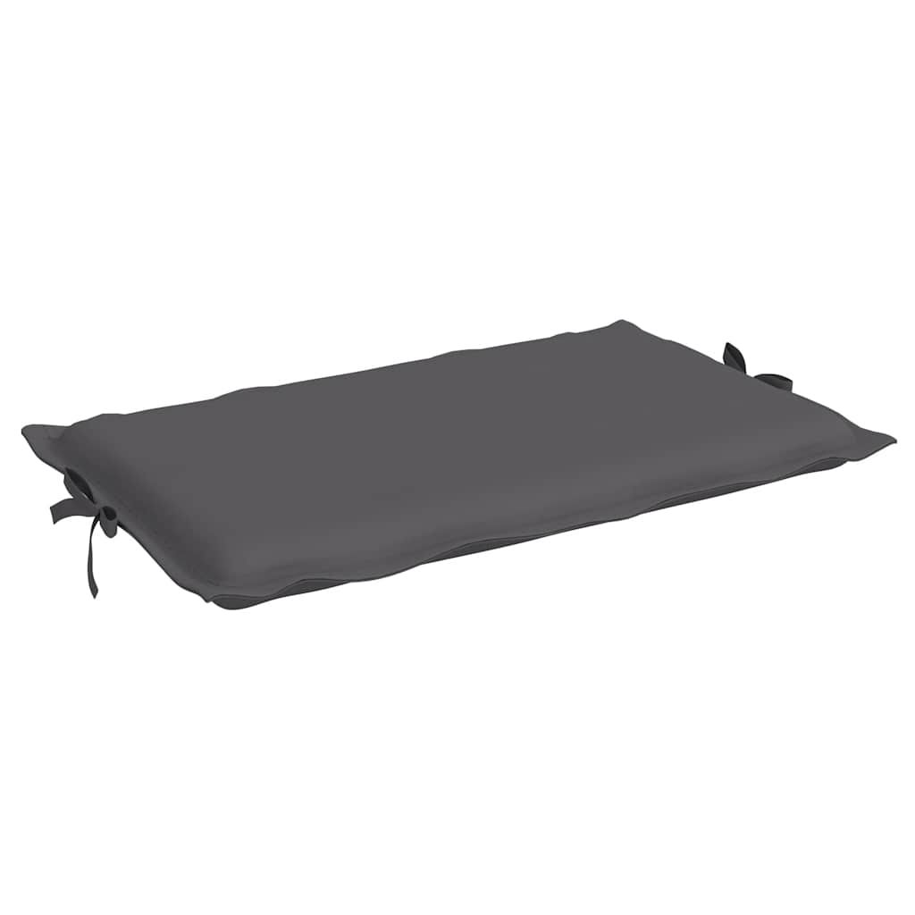 Sonnenliegen-Auflage Anthrazit 186x58x4 cm Oxford-Gewebe