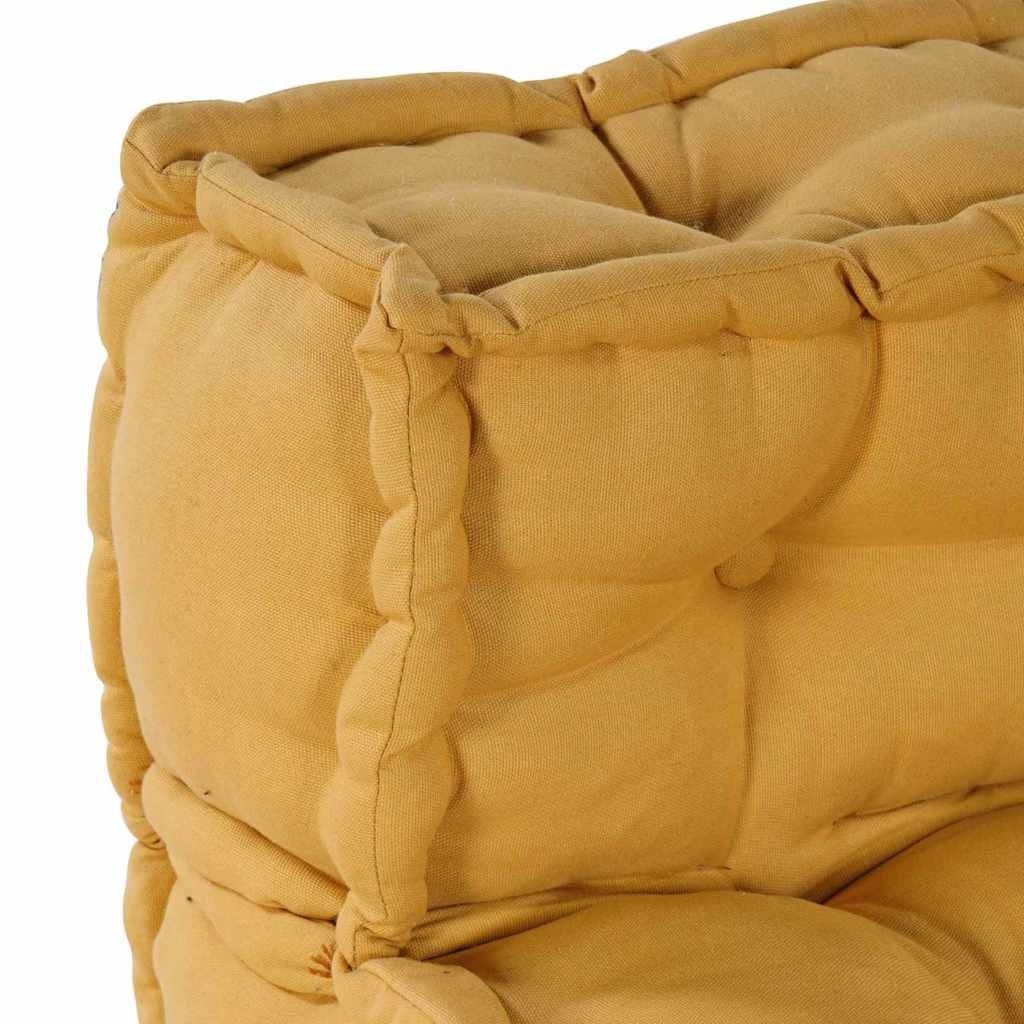 Modulare Sofagarnitur 4 pcs Gelb Stoff