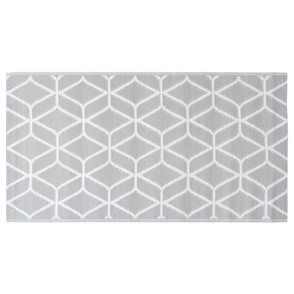 Outdoor-Teppich ARAKIL Grau 120x180 cm PP