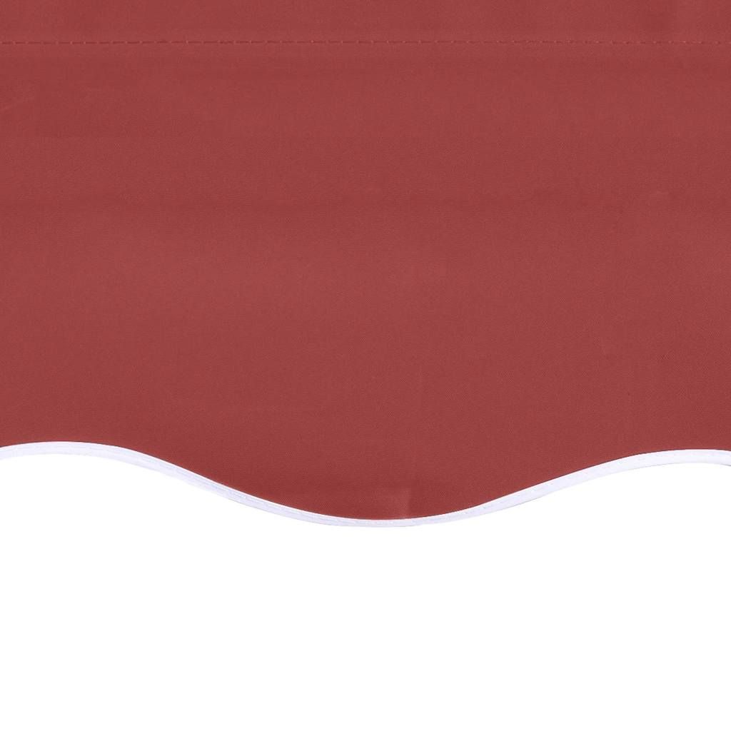 Ersatzstoff für Markise Burgunderrot 300x250 cm Polyester