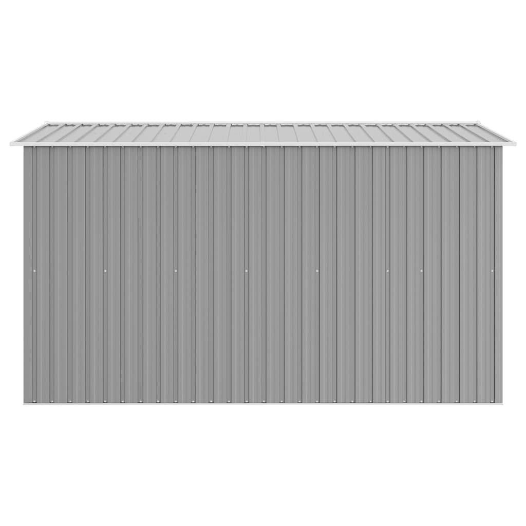 Gartenhaus 257x298x178 cm Metall Grau