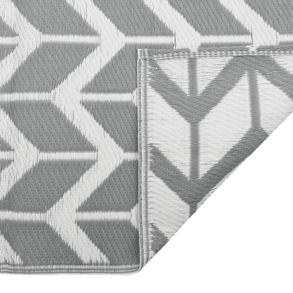 Outdoor-Teppich ARAKIL Grau 120x180 cm PP