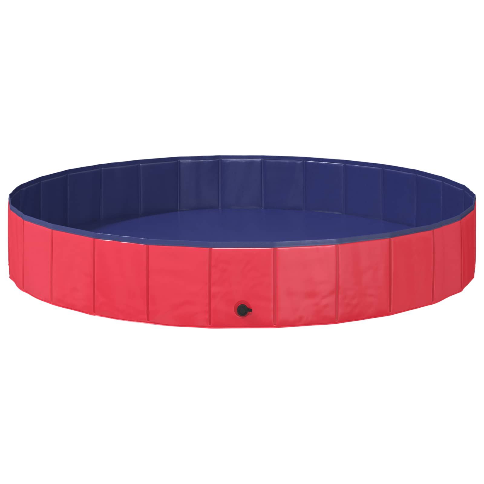 Kinder Schwimmbecken Rot Ø200 x 30 cm
