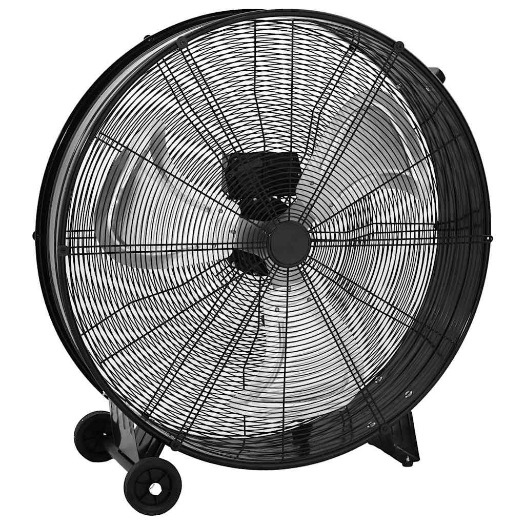 Trommelventilator Industriell 77 cm 187,7 W Schwarz
