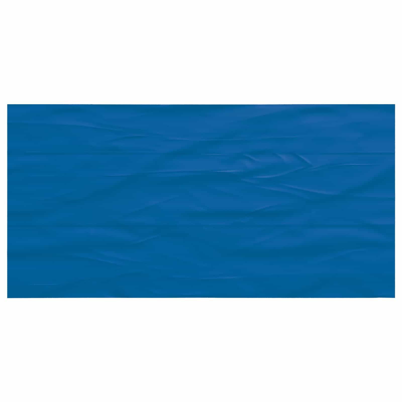 Solar Poolabdeckung 1000 x 500 cm 110 μm Quadratisch PE Blau