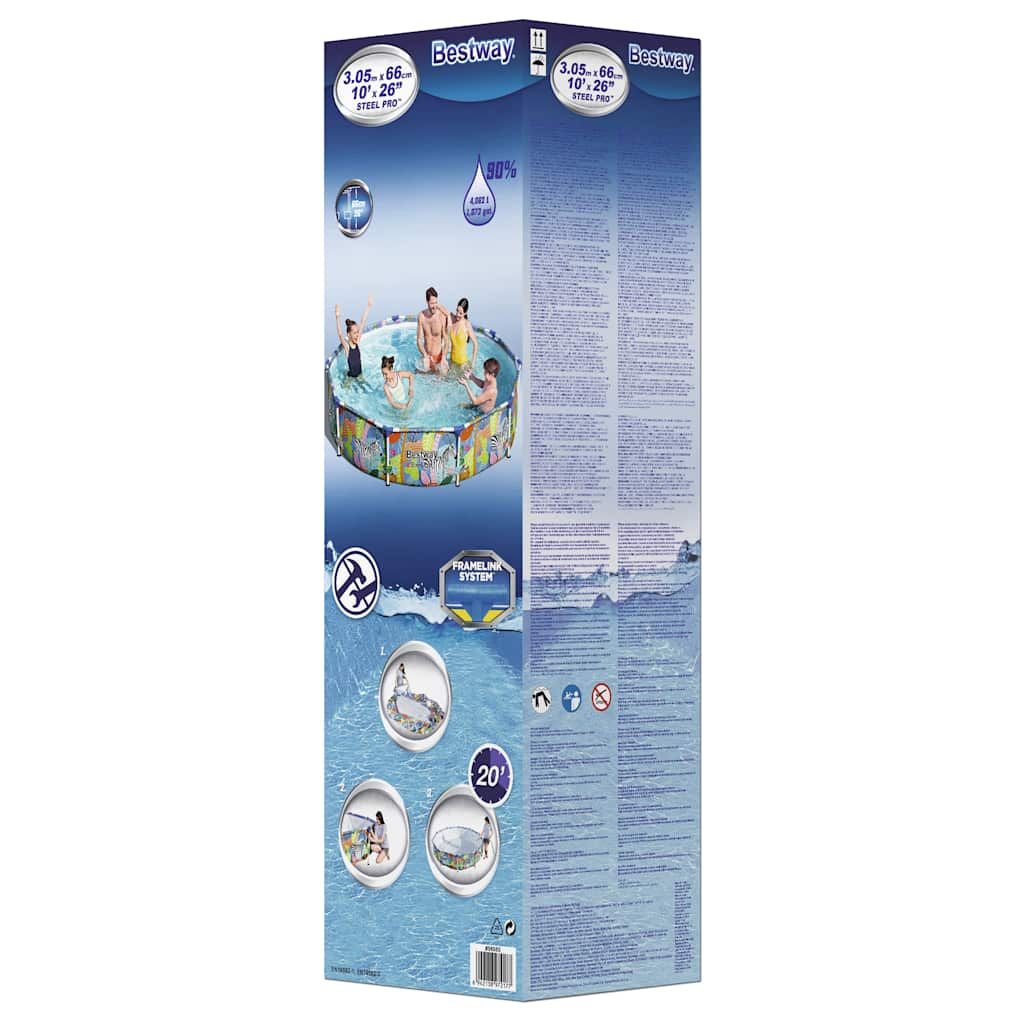 Bestway Pool Steel Pro Rahmen 305×66 cm