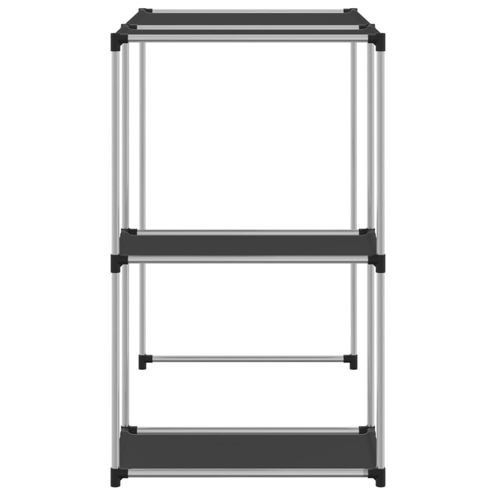 Waschmaschinenregal Schwarz 87x55x90,5 cm Eisen