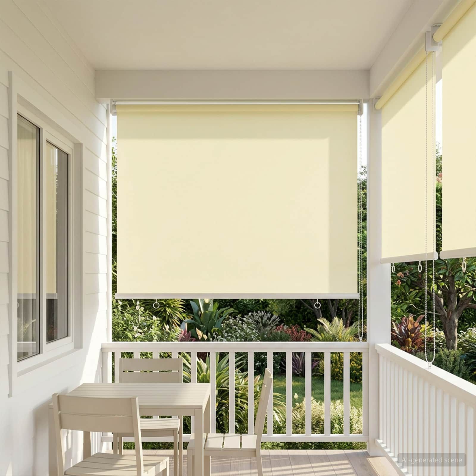 Rollo mit UV-Schutz Creme 60 x 230 cm Polyester