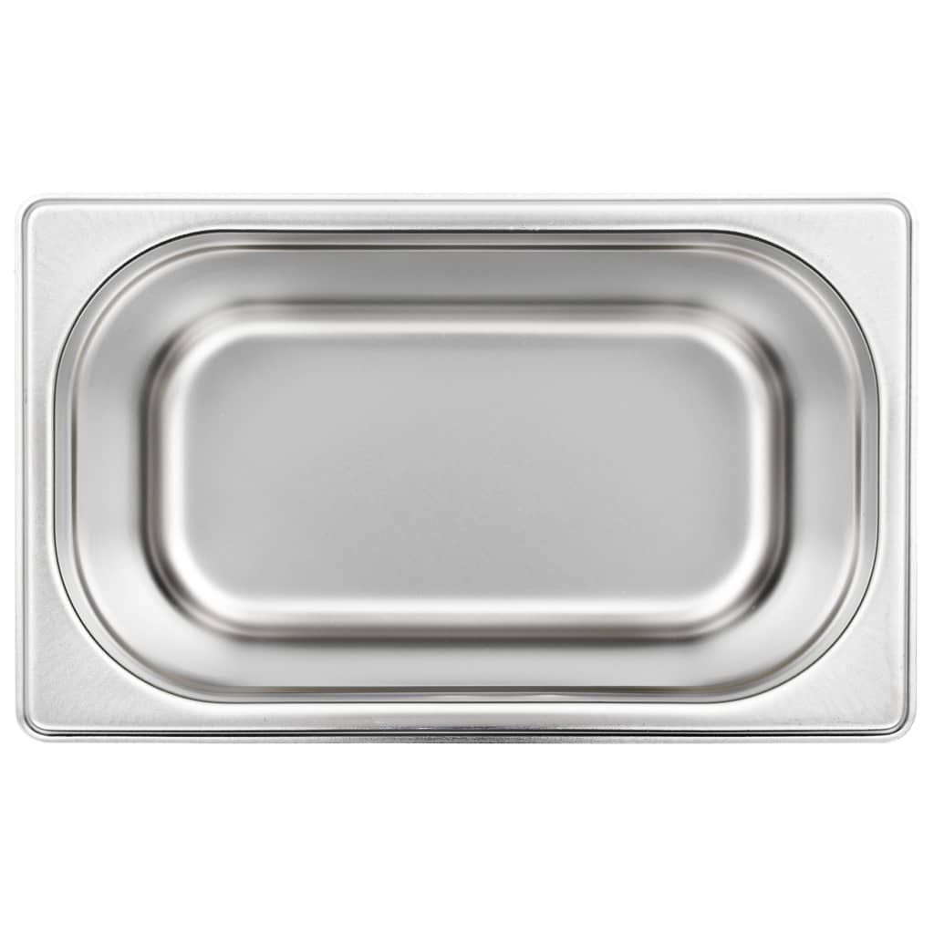 Gastronormbehälter 4 Stk. GN 1/4 150 mm Edelstahl