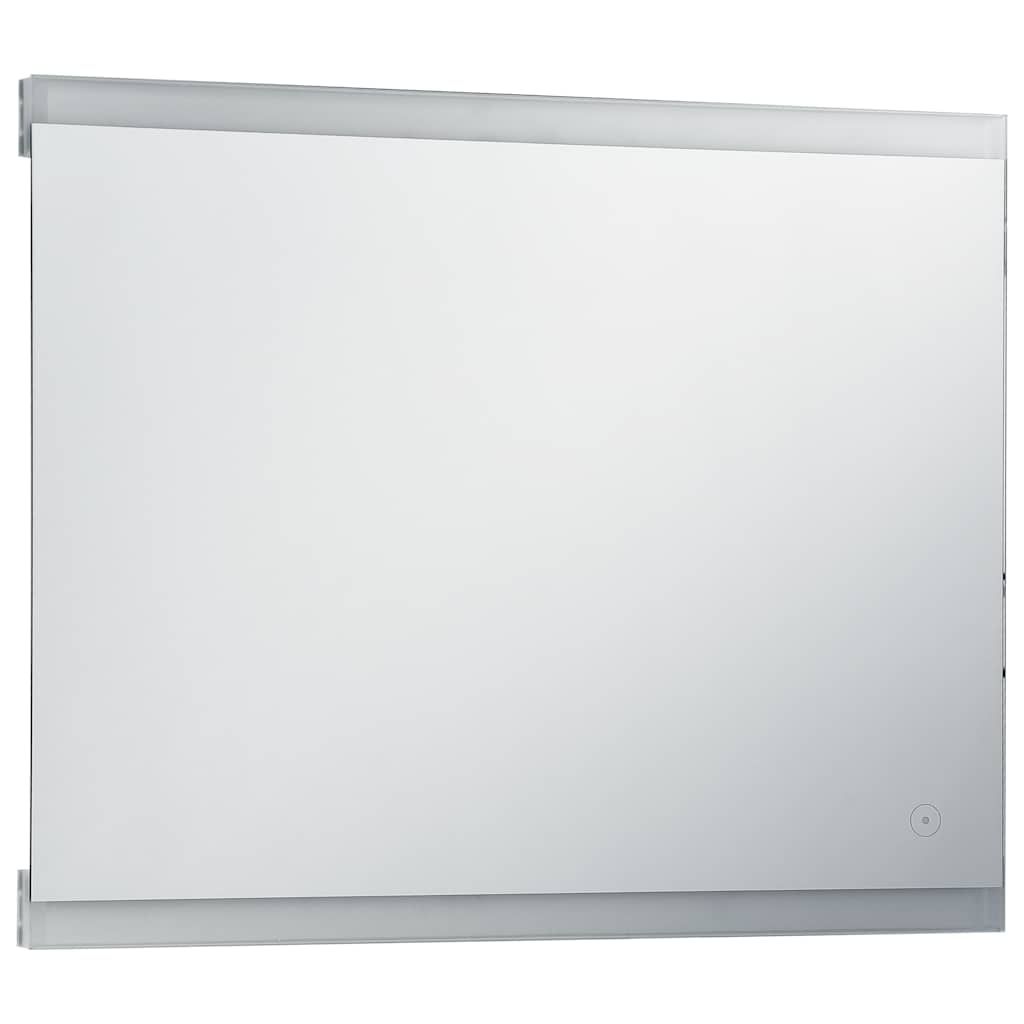 LED-Badspiegel mit Berührungssensor 80x60 cm