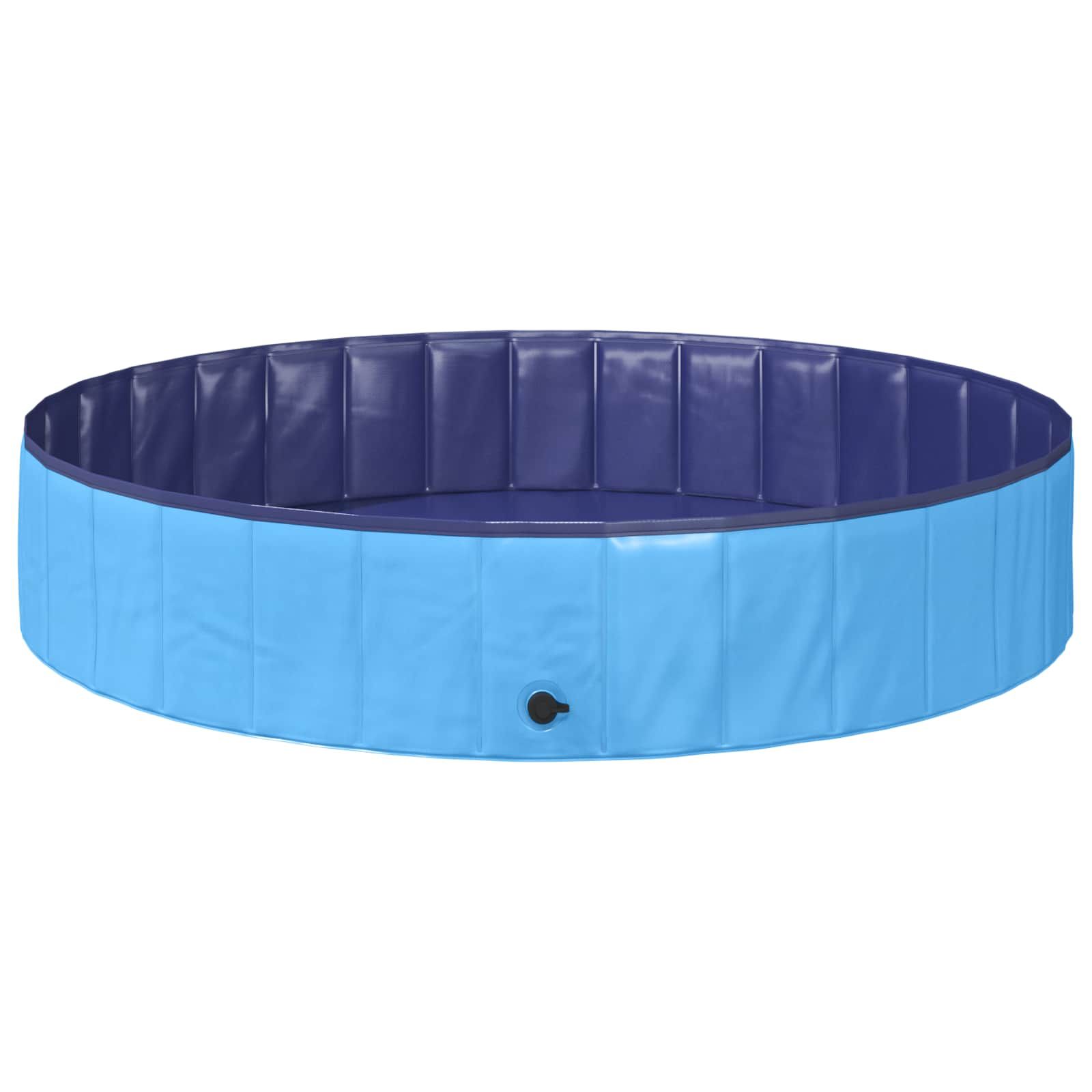 Kinder Schwimmbecken Blau Ø 160 x 30 cm