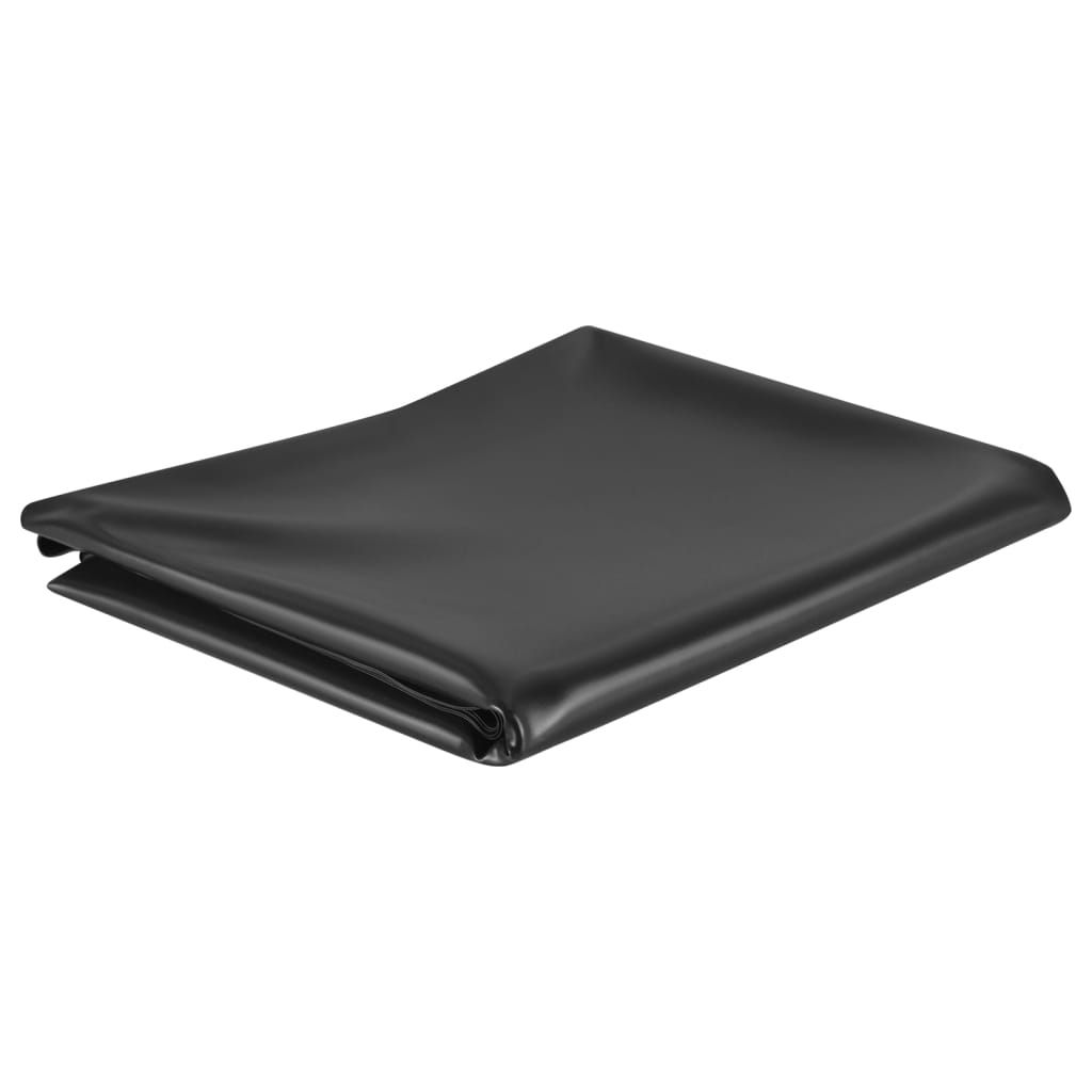 Teichfolie Schwarz 3x4 m PVC 0,5 mm