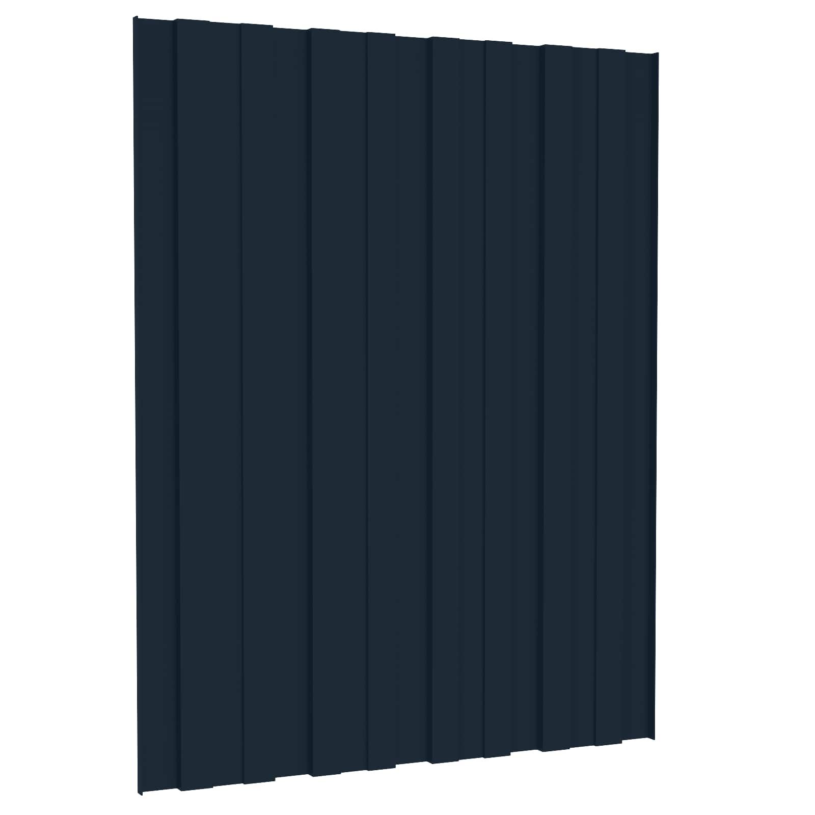 Dachpaneel 12 Stk. Anthrazit 60 x 45 cm Verzinkter Stahl
