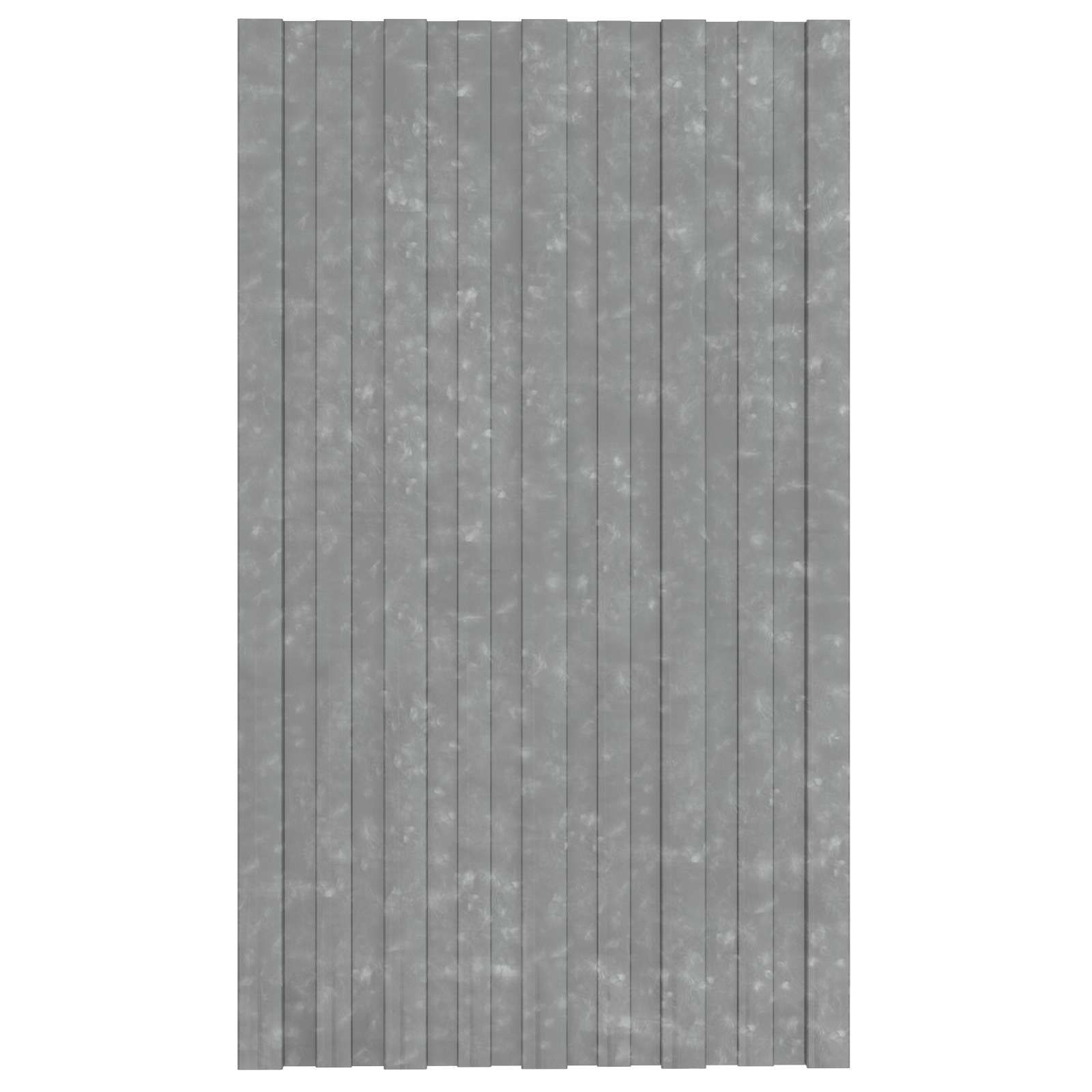 Dachpaneel 36 pcs Silber 80 x 45 cm Verzinkter Stahl