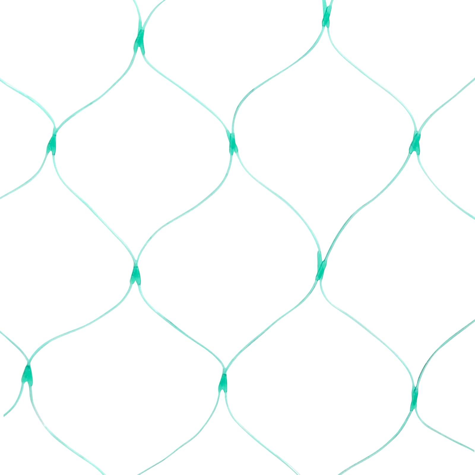 Vogelschutznetz Grün 2 x 5 m Polyethylen