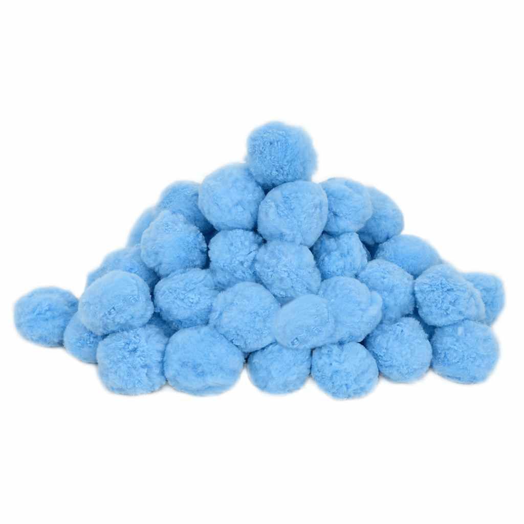 Pool-Filterbälle Antibakteriell Blau 2100 g Polyethylen