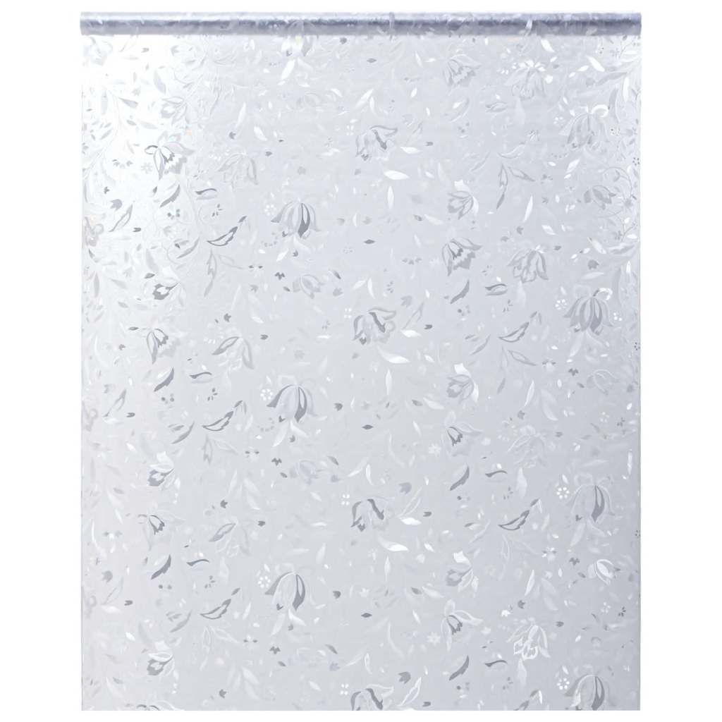 Fensterfolie Matt Blumenmuster 90x500 cm PVC