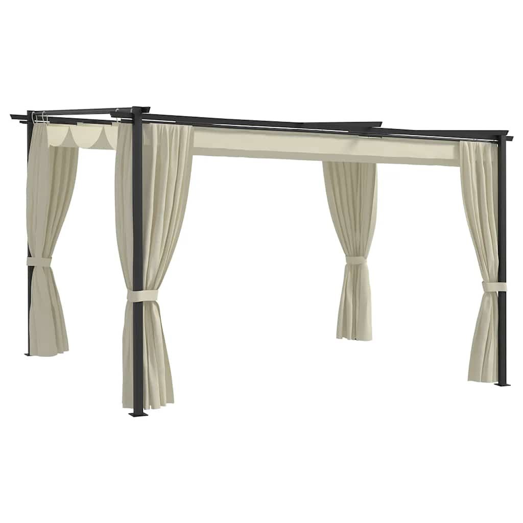 Pavillon 4 x 3 m Creme