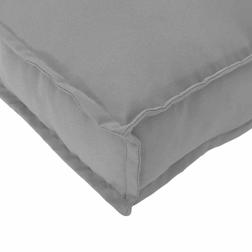 Kissen Grau 60 x 40 x 12 cm Oxford-Stoff
