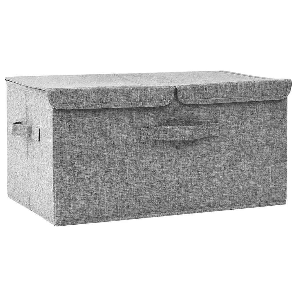 Lagerboxen Vliesstoff Grau