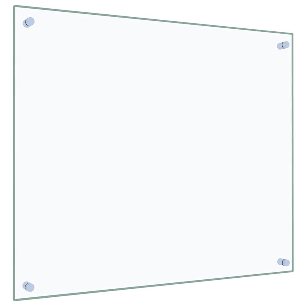 Küchenrückwand Transparent 70x60 cm Hartglas