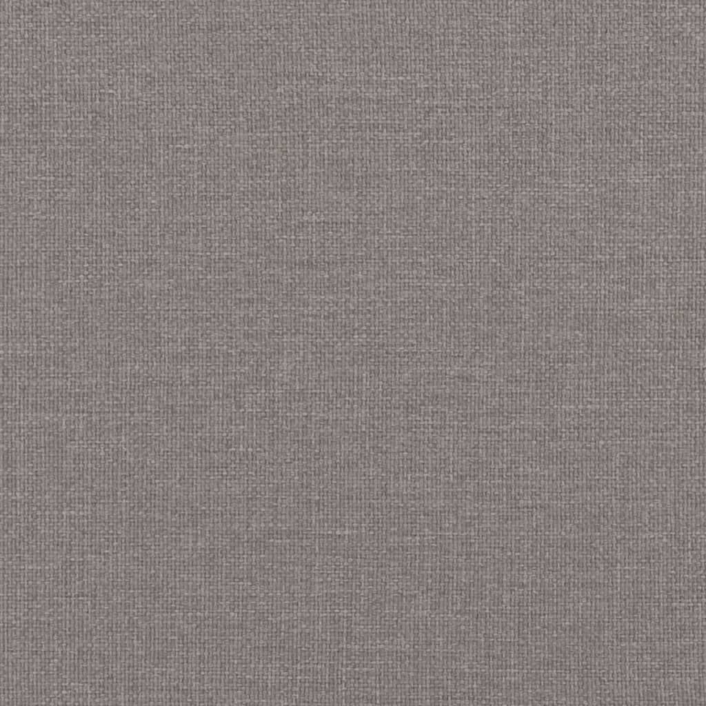 Zierkissen 2 Stk. Taupe Ø15x50 cm Stoff