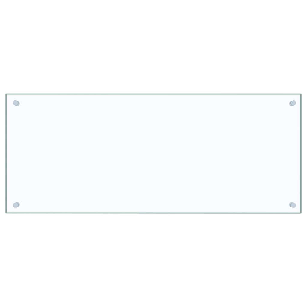 Küchenrückwand Transparent 100×40 cm Hartglas