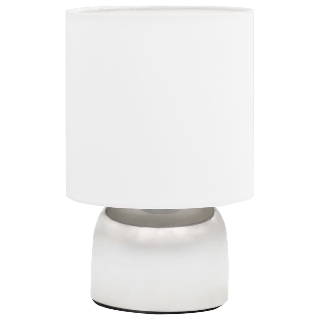 Tischlampen 2 Stk. Touch-Sensor Weiß E14