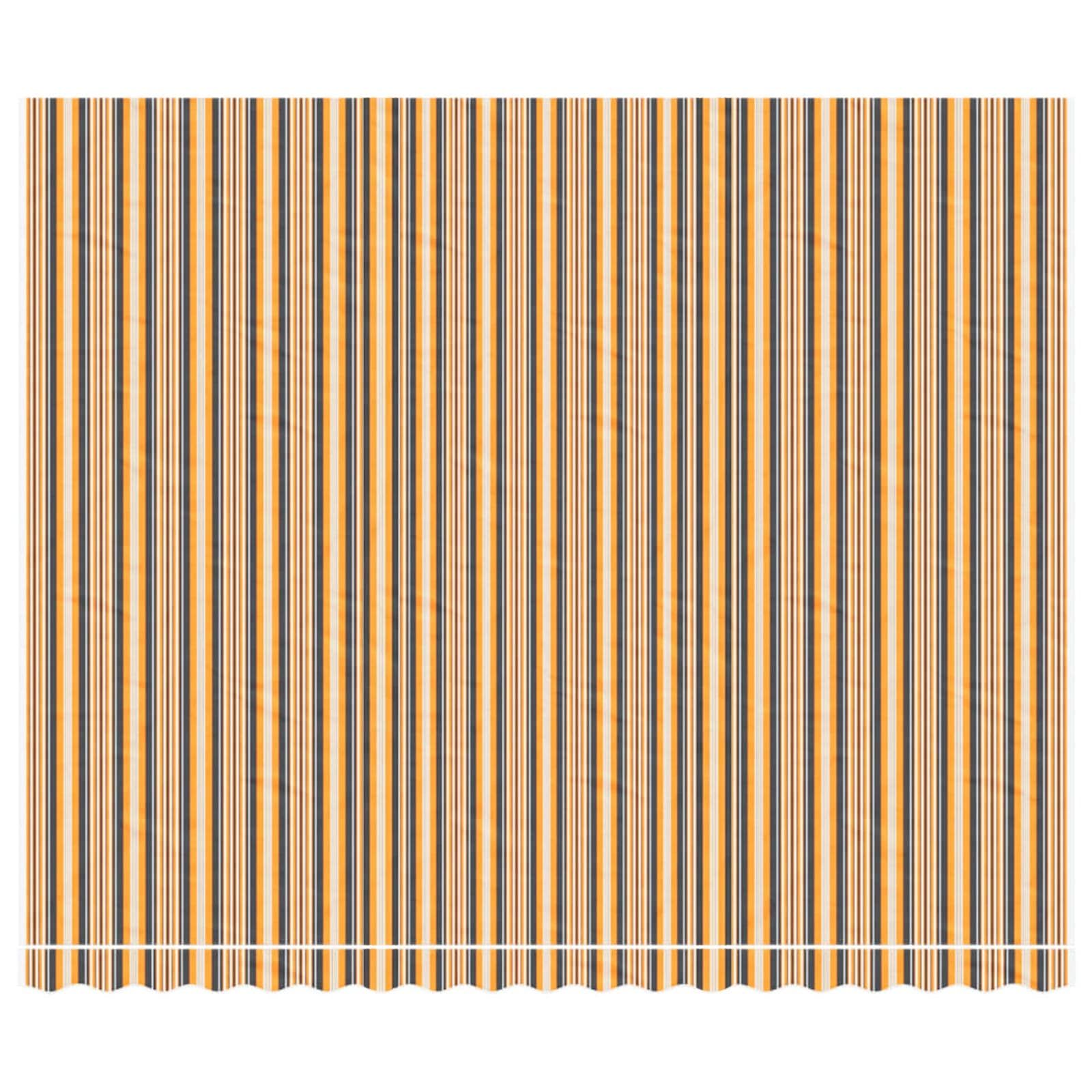 Ersatzstoff für Markise Mehrfarbig 450x350 cm Polyester