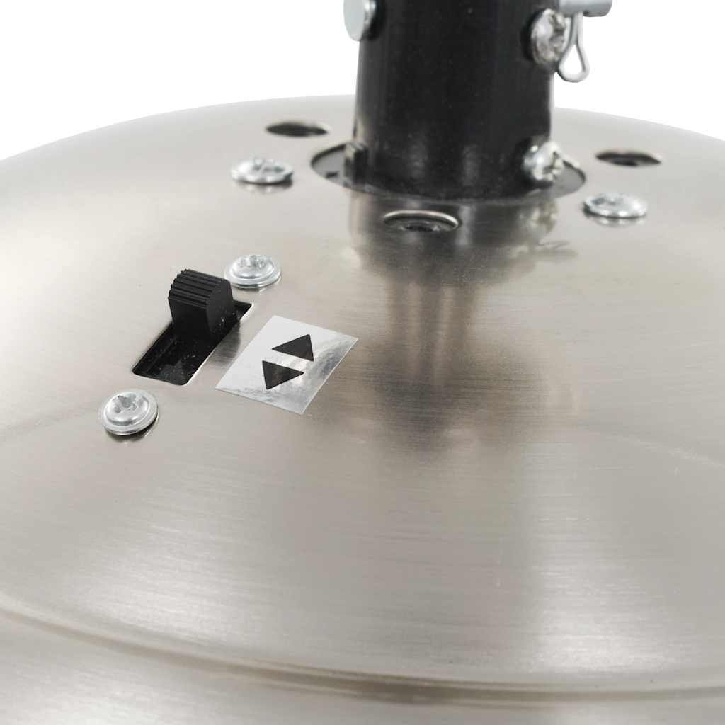 Dekorativer Deckenventilator mit Beleuchtung 128 cm Weiß