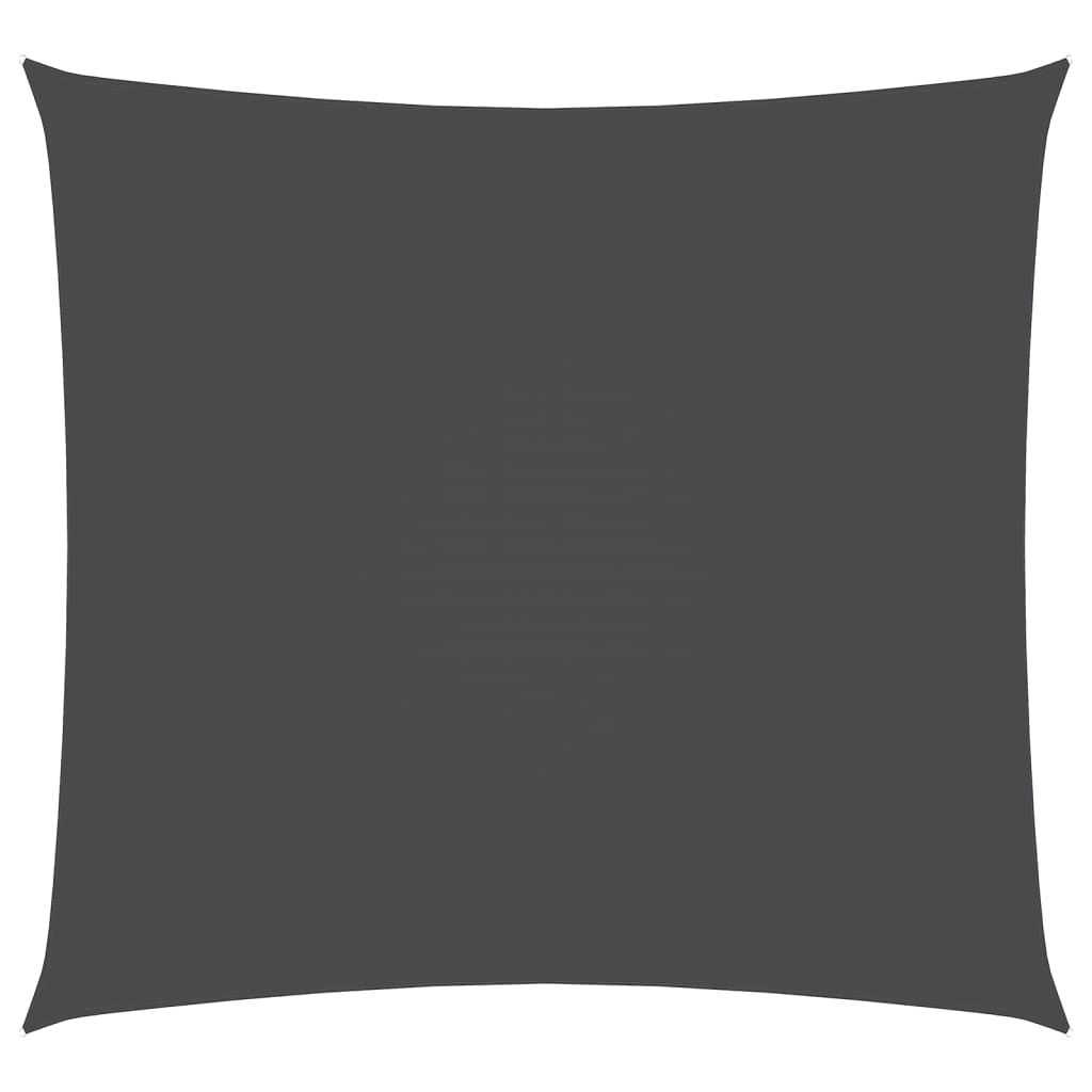 Sonnensegel Oxford-Gewebe Quadratisch 2,5x2,5 m Anthrazit