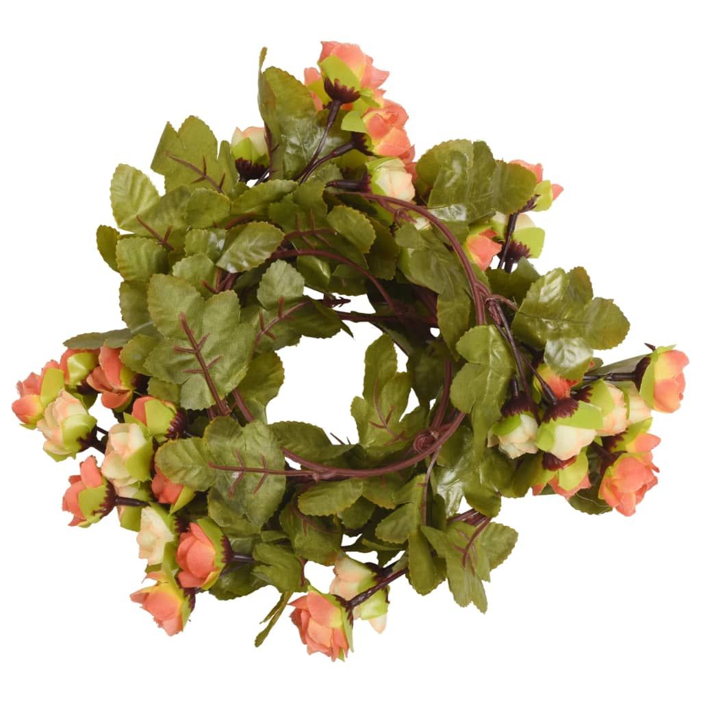 Blumengirlanden Blumen 6 Stk. Sonnenuntargang 215 cm