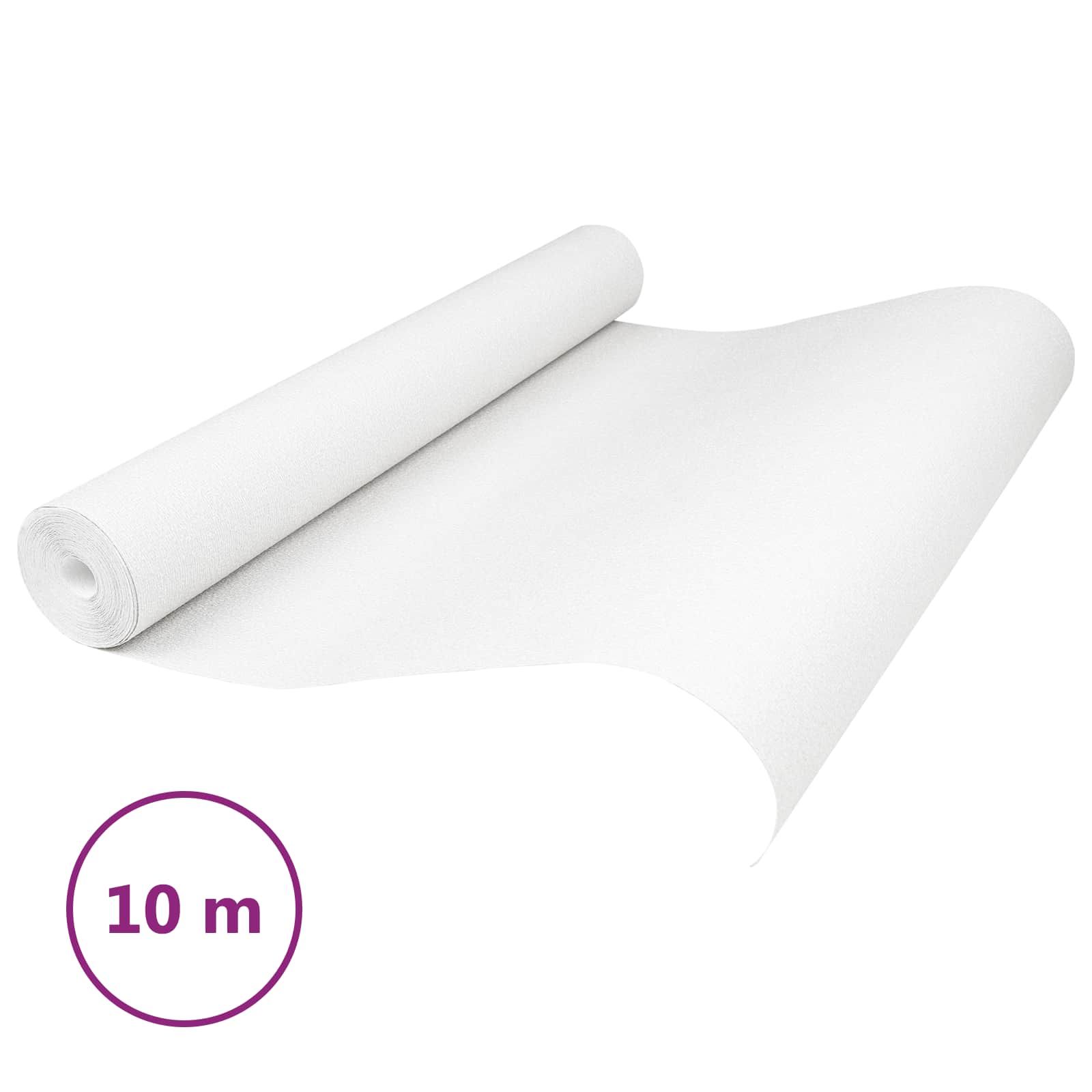 3D Solid Tapete Gestreift Hellbeige 10 x 0,53 m Vliesstoff