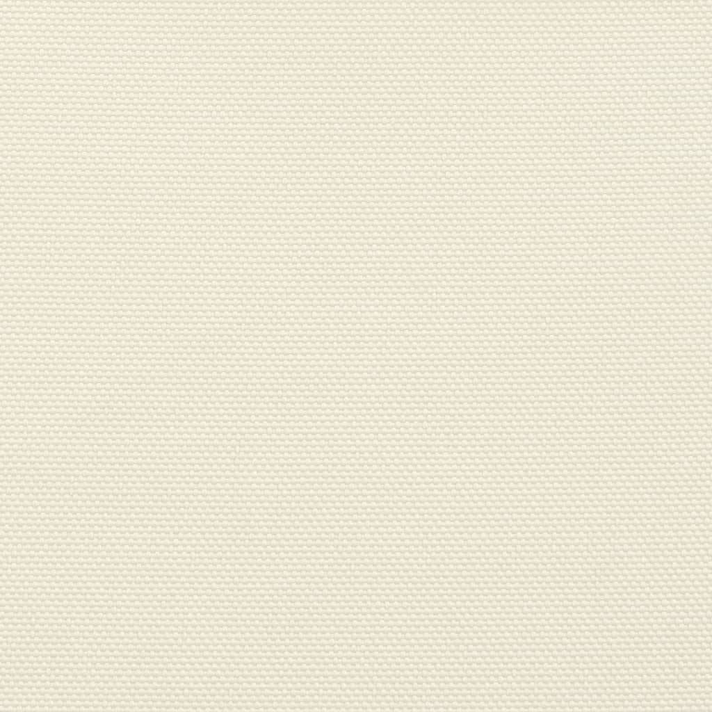 Sonnensegel Oxford-Gewebe Quadratisch 2,5x2,5 m Cremeweiß