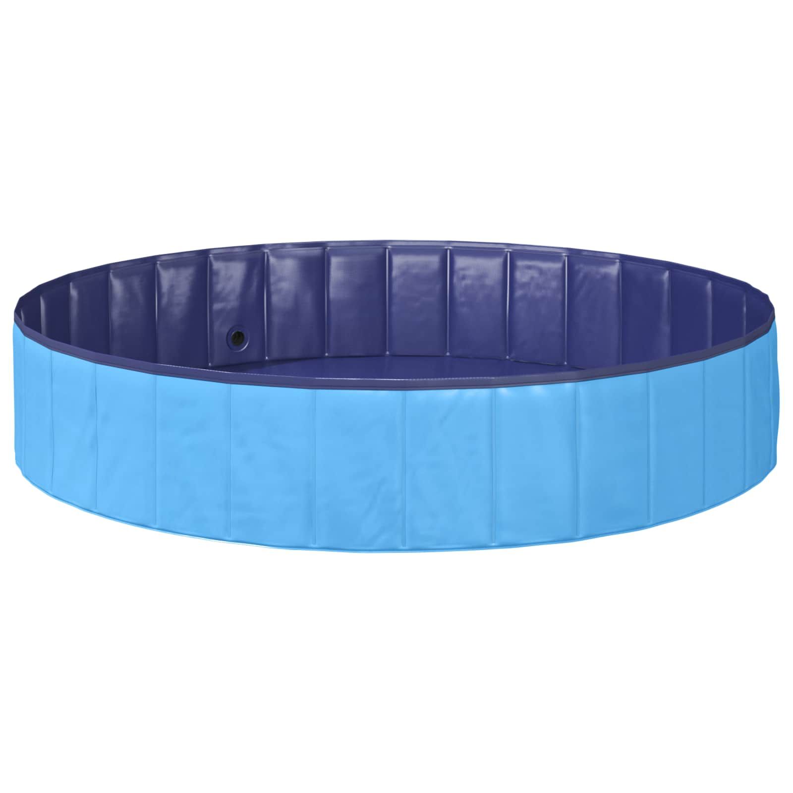 Kinder Schwimmbecken Blau Ø 160 x 30 cm