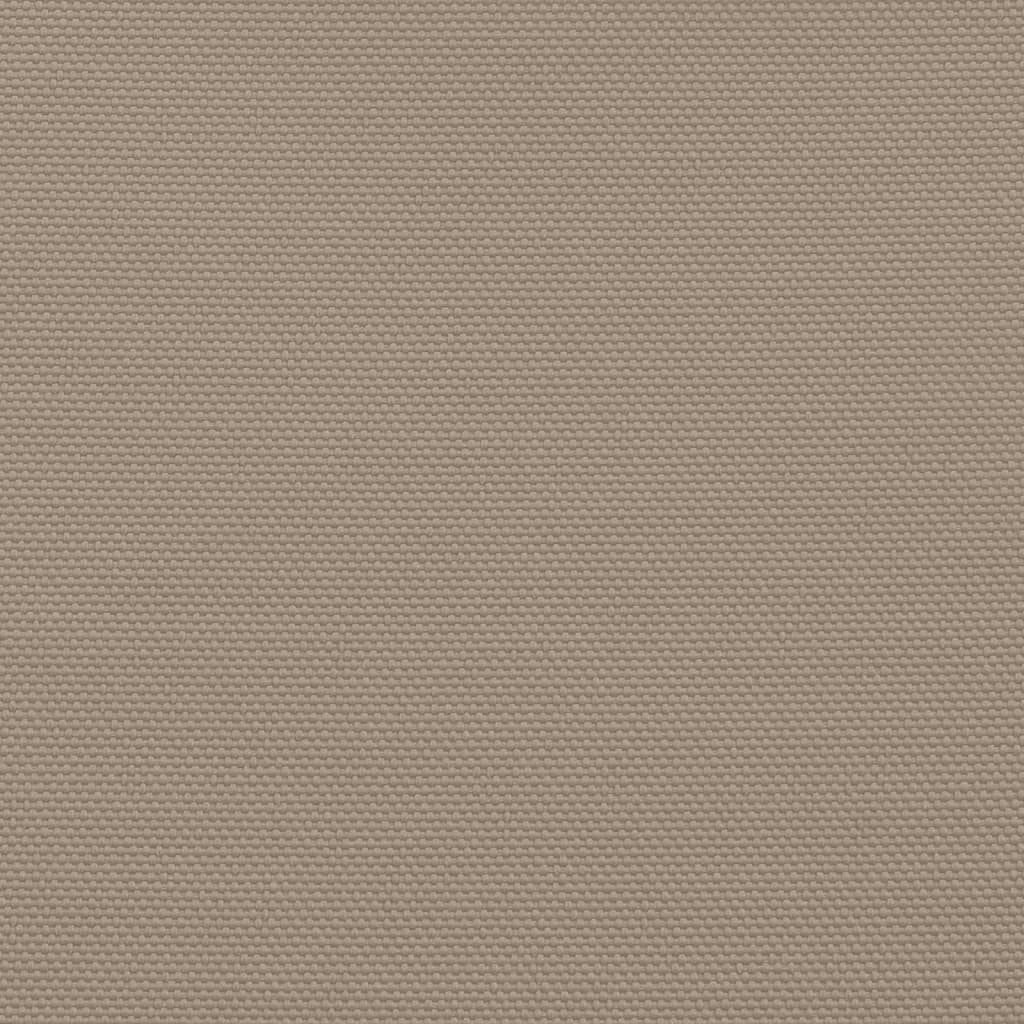 Sonnensegel Oxford-Gewebe Rechteckig 2x3,5 m Taupe