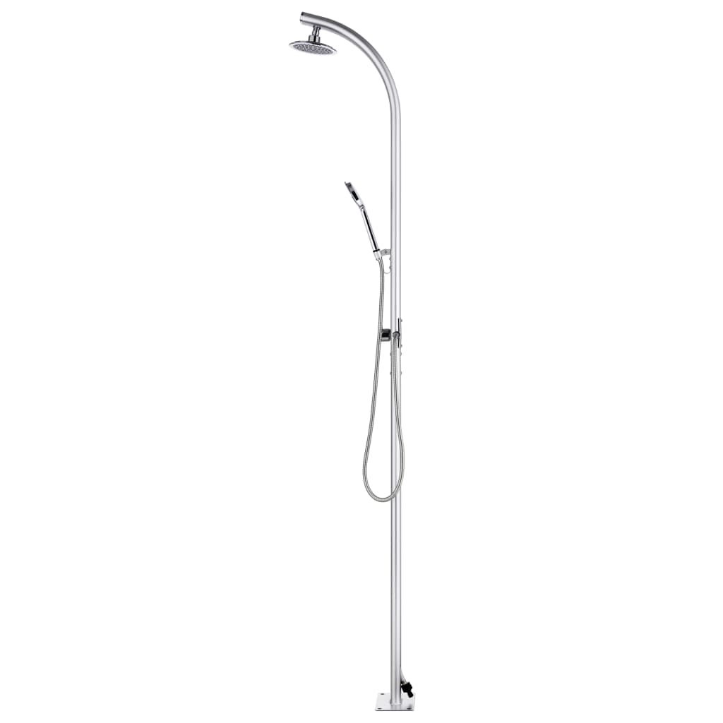 Gartendusche 215 cm Aluminium