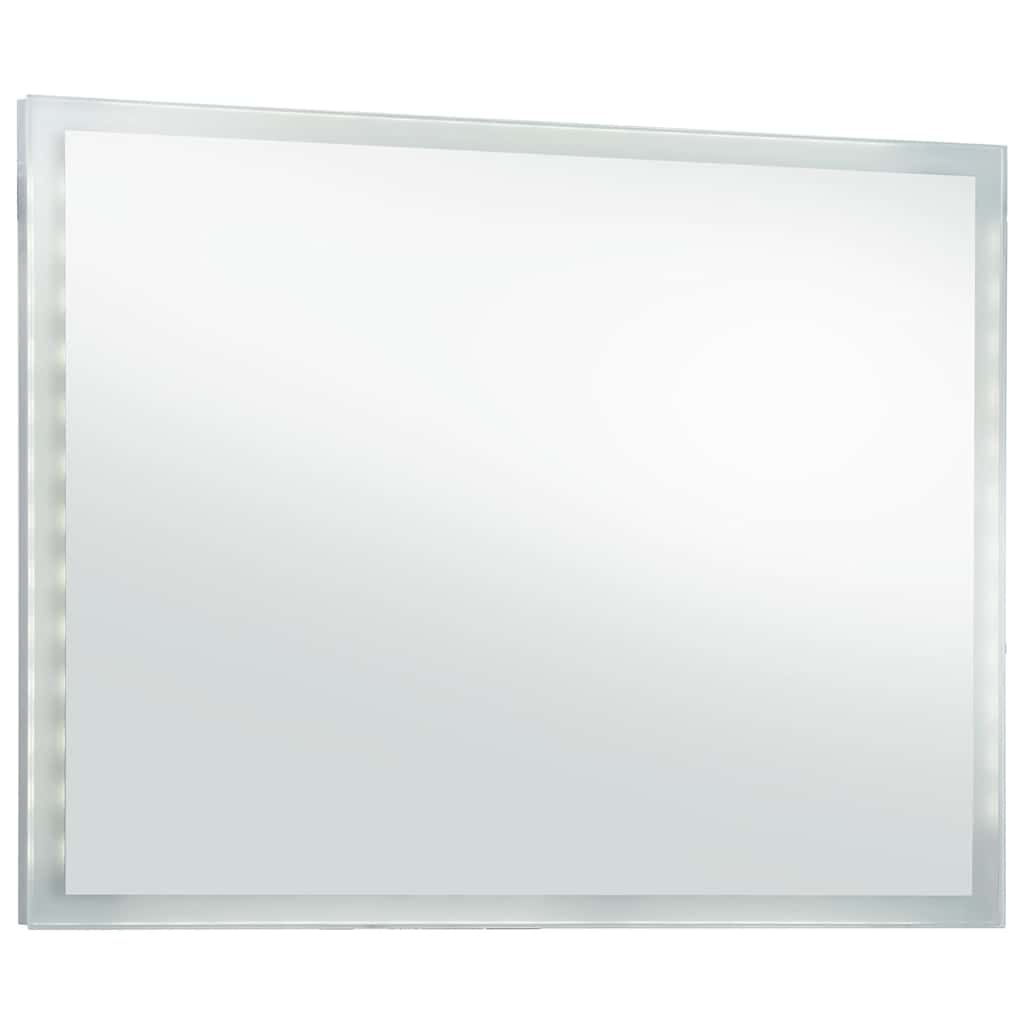 Badezimmer-Wandspiegel mit LEDs 100x60 cm