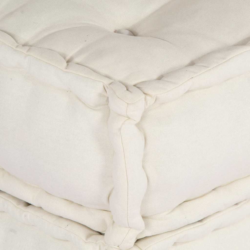 Modulare Sofagarnitur 4 pcs Creme Stoff