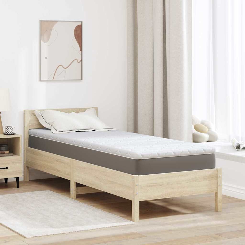 Kokosnuss Topper Weiß 70 x 200 cm Jacquard-Stoff