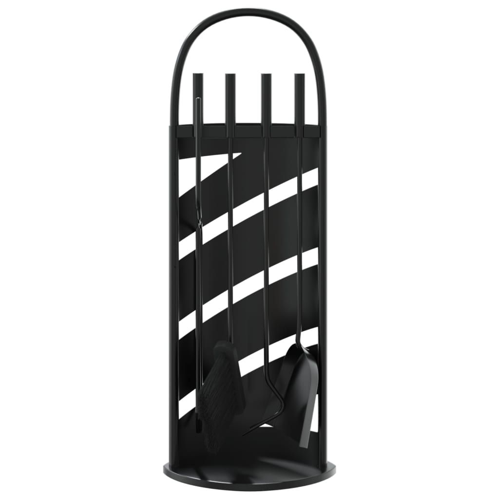 5-teiliges Kaminbesteck-Set 23 x 15 x 66 cm Stahl