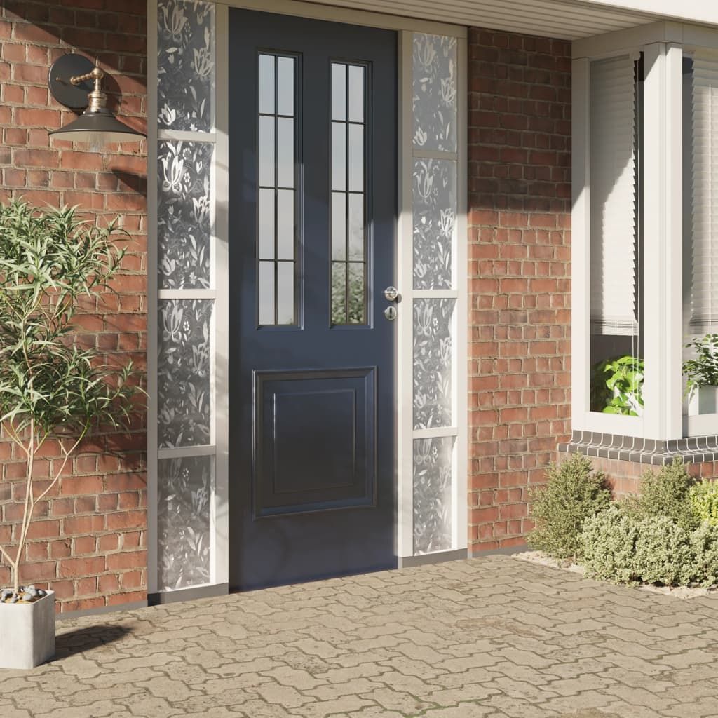 Fensterfolie Matt Blumenmuster 45x500 cm PVC