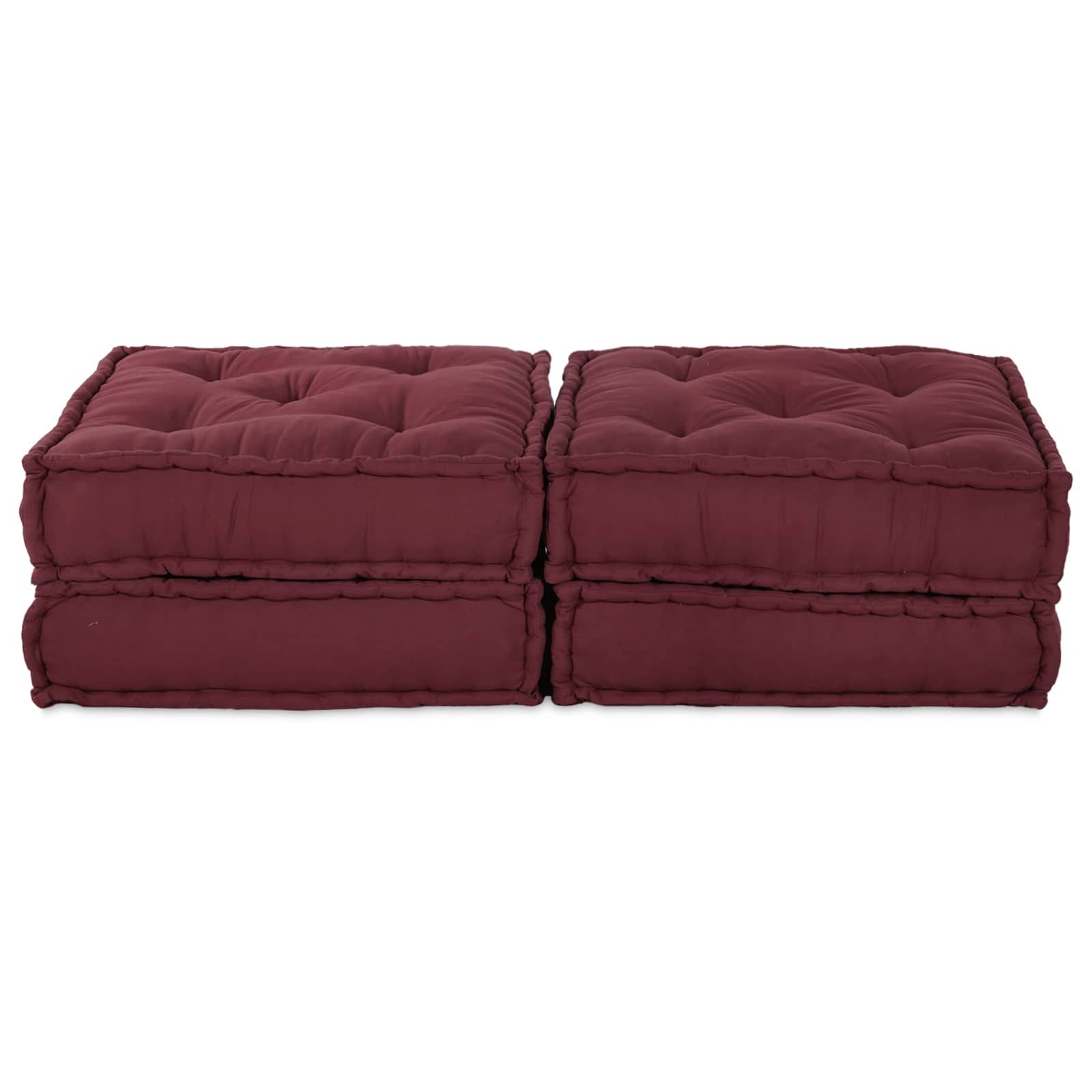 Modulare Sofagarnitur 2 pcs Kastanienbraun 140 x 70 x 36 cm