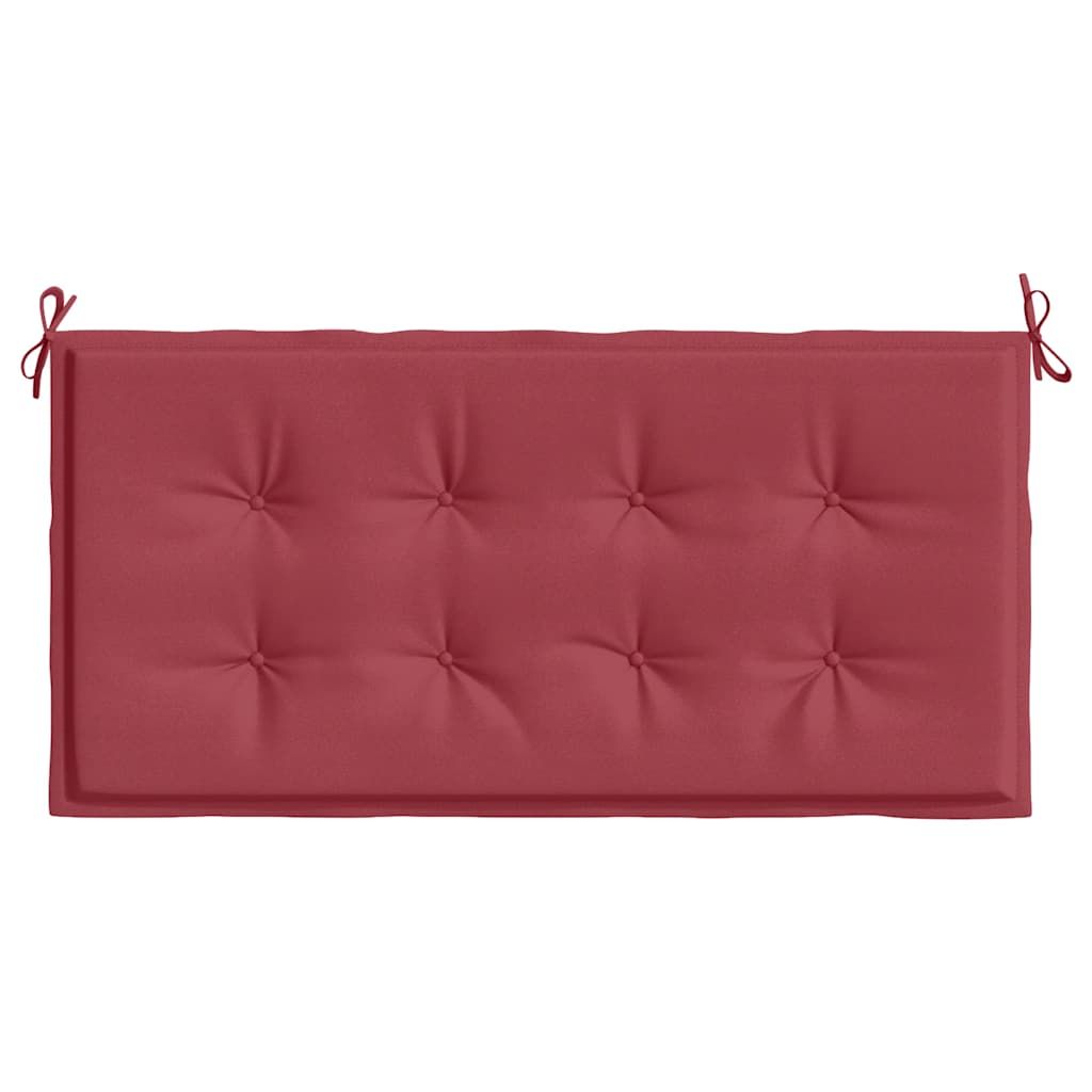 Gartenbank-Auflage Weinrot 100x50x4 cm Oxford-Gewebe