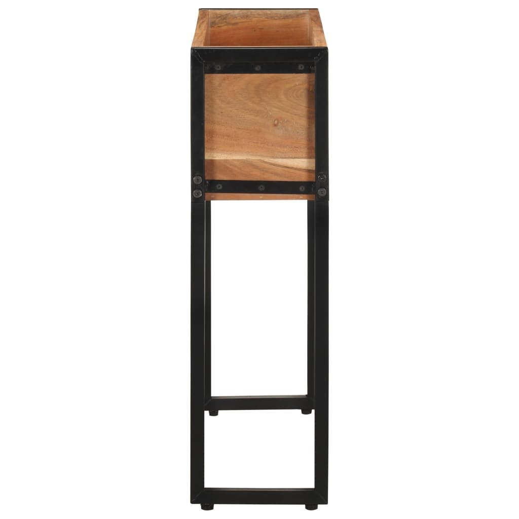 Pflanzkübel 60x20x68 cm Massivholz Akazie